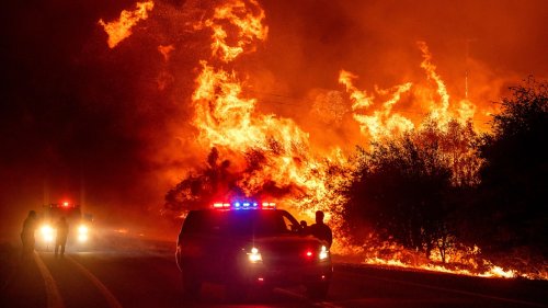 Largest California wildfire threatens marijuana growing area