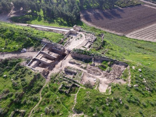 Archaeologists unearth ancient gate-shrine in Israel