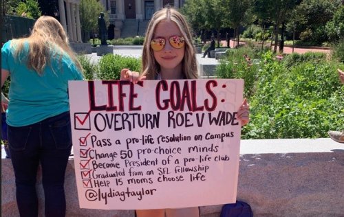 Pro-abortion radicals want me to be ‘raped’ and ‘killed’ just because I’m a pro-life college student
