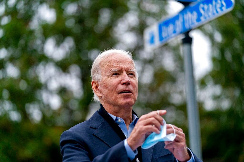 Biden says he’s ‘not overconfident’ but predicts victories in key battlegrounds