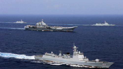 China says carrier group reaches 'initial' combat capability