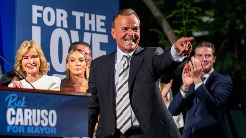 Businessman Rick Caruso cuts Karen Bass' lead in Los Angeles mayoral race: New poll