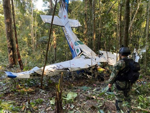 Search for missing children after jungle plane crash intensifies thanks to new evidence