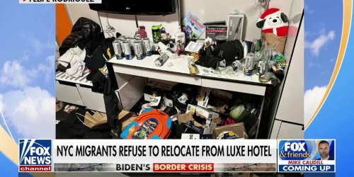 NYC hotel employee sounding alarm on 'total chaos' as migrants trash luxury hotel | Fox News Video