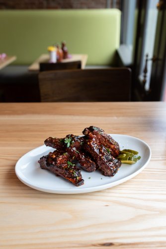 St. Louis 'trashed ribs' with parsley and pickles: Try the recipe