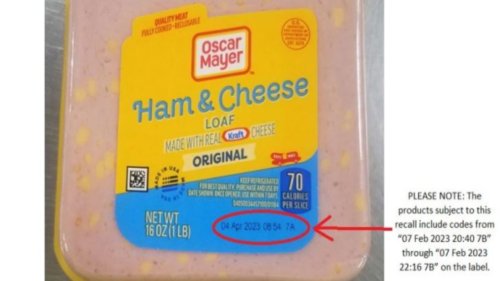Oscar Mayer ham and cheese loaf recalled after potential cross-contamination