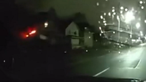 Michigan Police Dashcam Video Captures Alleged Drunk Driver's Car ...