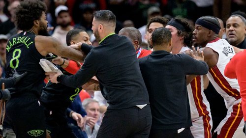 NBA suspends 5 players involved in Heat-Pelicans skirmish