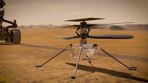 NASA passes 'big milestone' on way to Mars as Ingenuity helicopter powers up