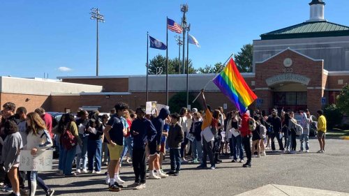 Virginia student activists protest Gov. Youngkin's proposed transgender policies