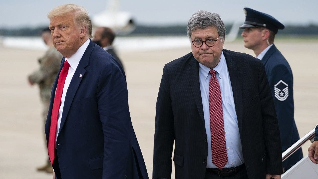 Barr says he has 'no plan' to appoint election, Hunter Biden special counsels