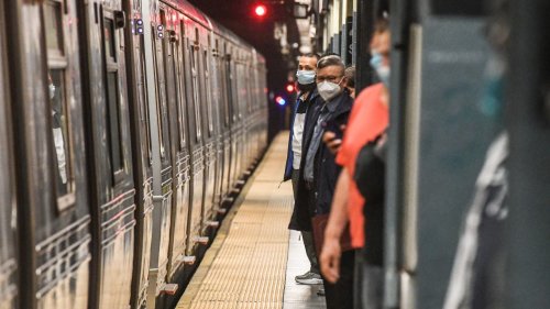 Woman harassed on NYC subway as bystanders do nothing