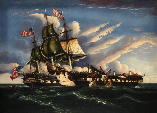 On this day in history, August 19, 1812, Old Ironsides legend born in smashing victory over Royal Navy