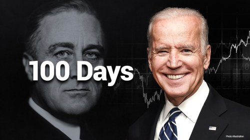 Biden's first 100 days best for stock market since FDR, but risks loom