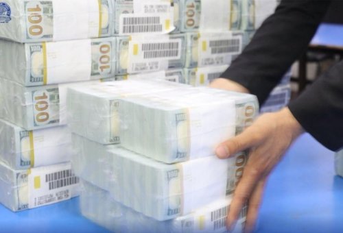 Afghanistan's Taliban displays pallets of cash received for 'humanitarian aid'