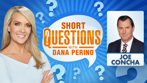 Short questions with Dana Perino for Joe Concha