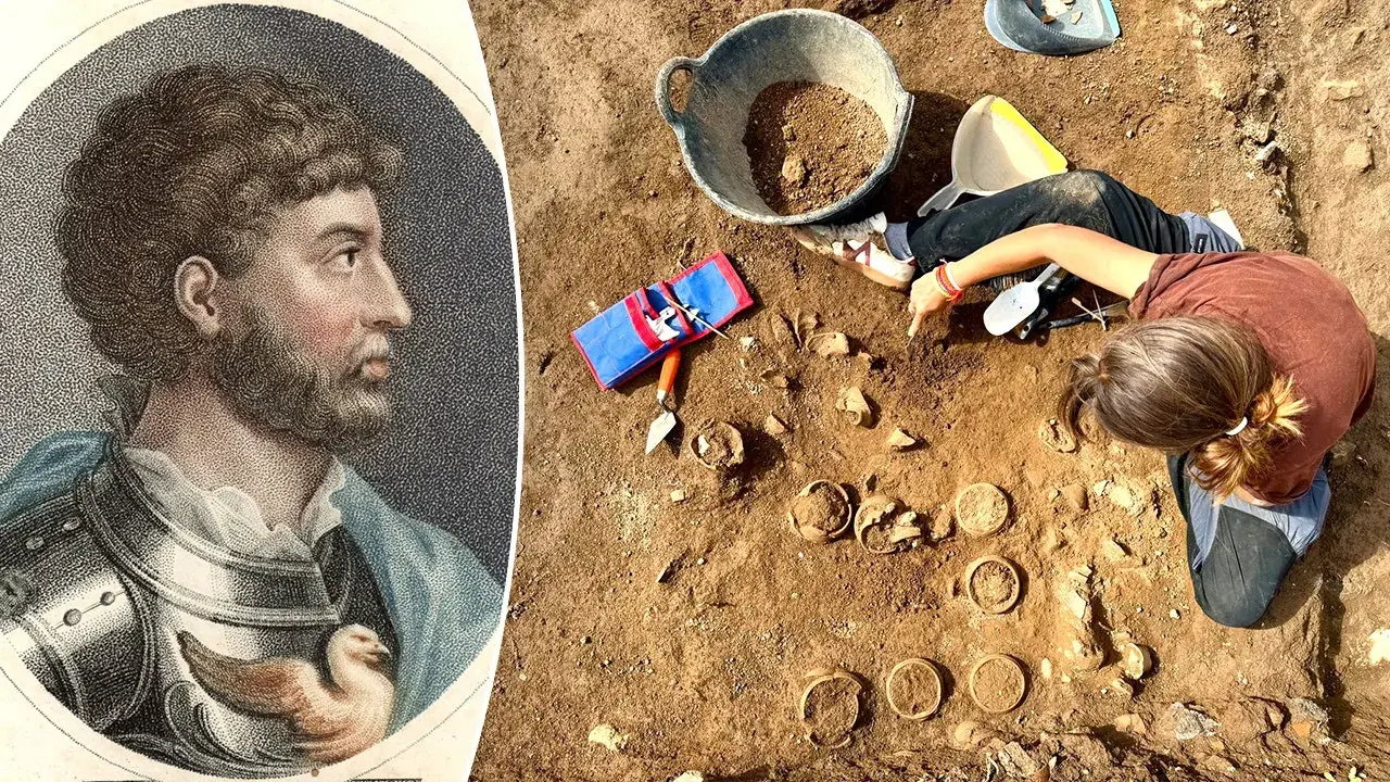 Hidden underground chamber revealed beneath home of legendary Roman emperor