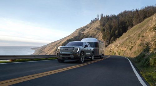 GMC 2024 Sierra EV Denali rolling out with 440-mile range and 'CrabWalk' feature