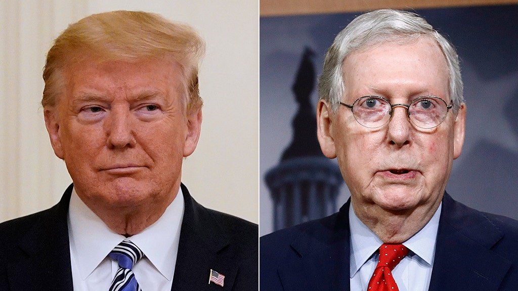 Trump fires back after McConnell recognizes Biden's victory: 'Too soon to give up'