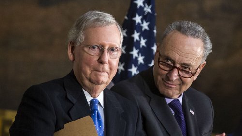 Schumer, McConnell spar over Dems' S1 election bill during rare committee appearance: 'Shame!'