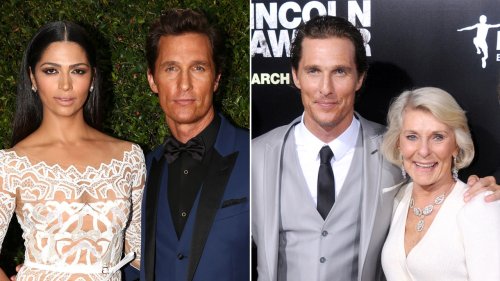 Matthew McConaughey's wife 'wasn't wounded' by his mom calling her an ex-girlfriend's name