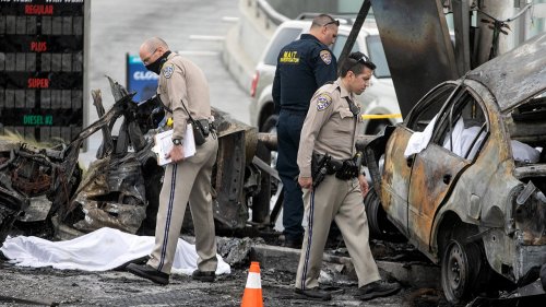 Charges expected for Texas nurse in Los Angeles fiery crash that killed 6 including pregnant woman, baby