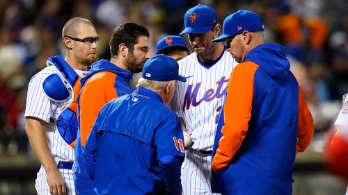 Mets' Max Scherzer pulls himself out of game with apparent injury: 'I'm done'