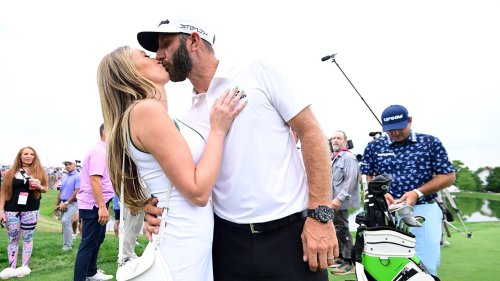 Paulina Gretzky Shows Off Golf Swing Playing Alongside Husband Dustin 