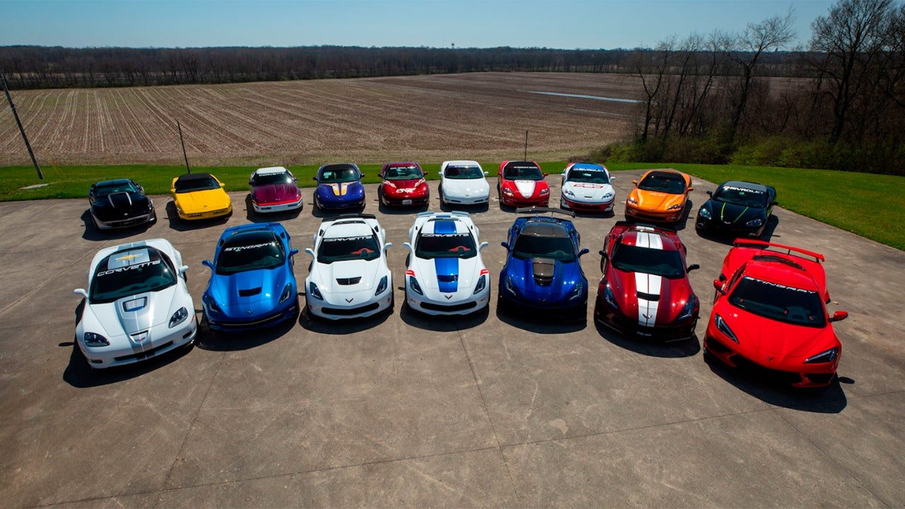 An amazing stash of Indy 500 Chevrolet Corvettes worth a small fortune is being auctioned