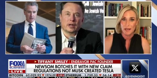 Newsom botches claim California regs created Tesla, not Musk