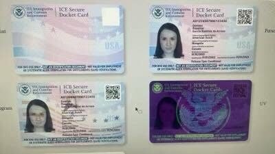 Leaked images show Biden admin's planned ICE ID card for illegal immigrants