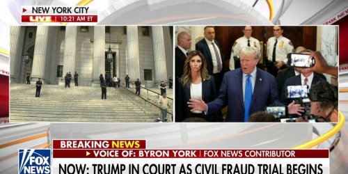Cameras record Trump in NYC courtroom in ‘extraordinary’ moment | Fox News Video