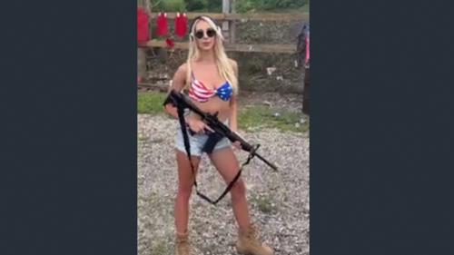 Instagram Influencer And Model Bri Teresi Guns Down Bud Light Lingerie In Protest Against Woke