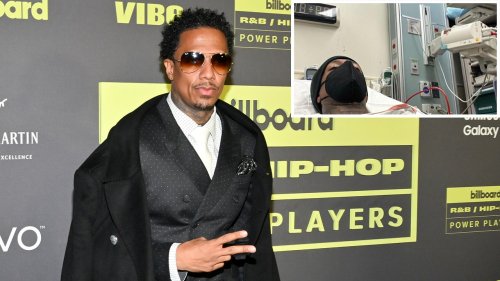 Nick Cannon hospitalized, posts pictures from 'tiny hospital room'