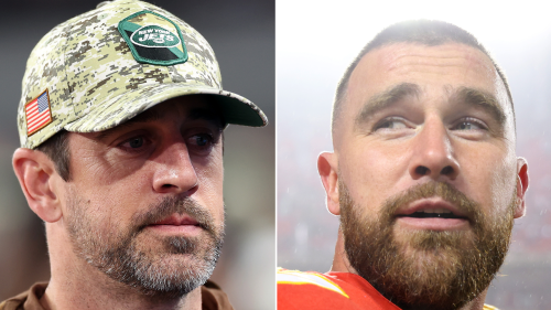 Travis Kelce takes subtle jab at Aaron Rodgers who dubbed Chiefs star 'Mr. Pfizer'