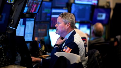 Stock futures fall led by tech shares