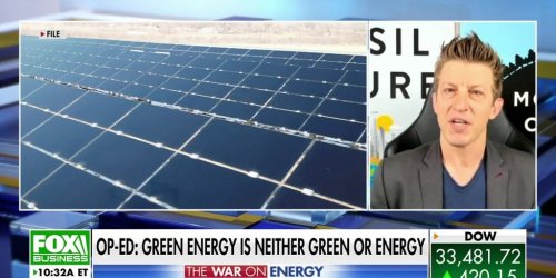 Green energy is neither green nor energy: Alex Epstein | Fox Business Video