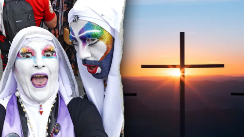 Drag queen group mocks Jesus, Christianity in Easter show marketed to kids