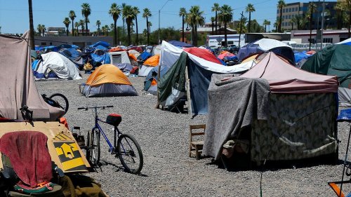 ACLU sues Phoenix to stop sweeping downtown homeless encampments