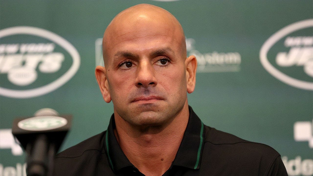 Robert Saleh is asked if wearing Lebanese flag caused Jets firing how