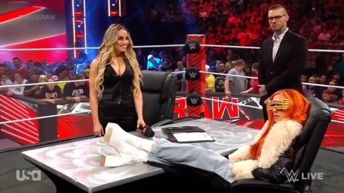 Becky Lynch To Trish Stratus, "Welcome To The Big Time, B****!" | WWE ...