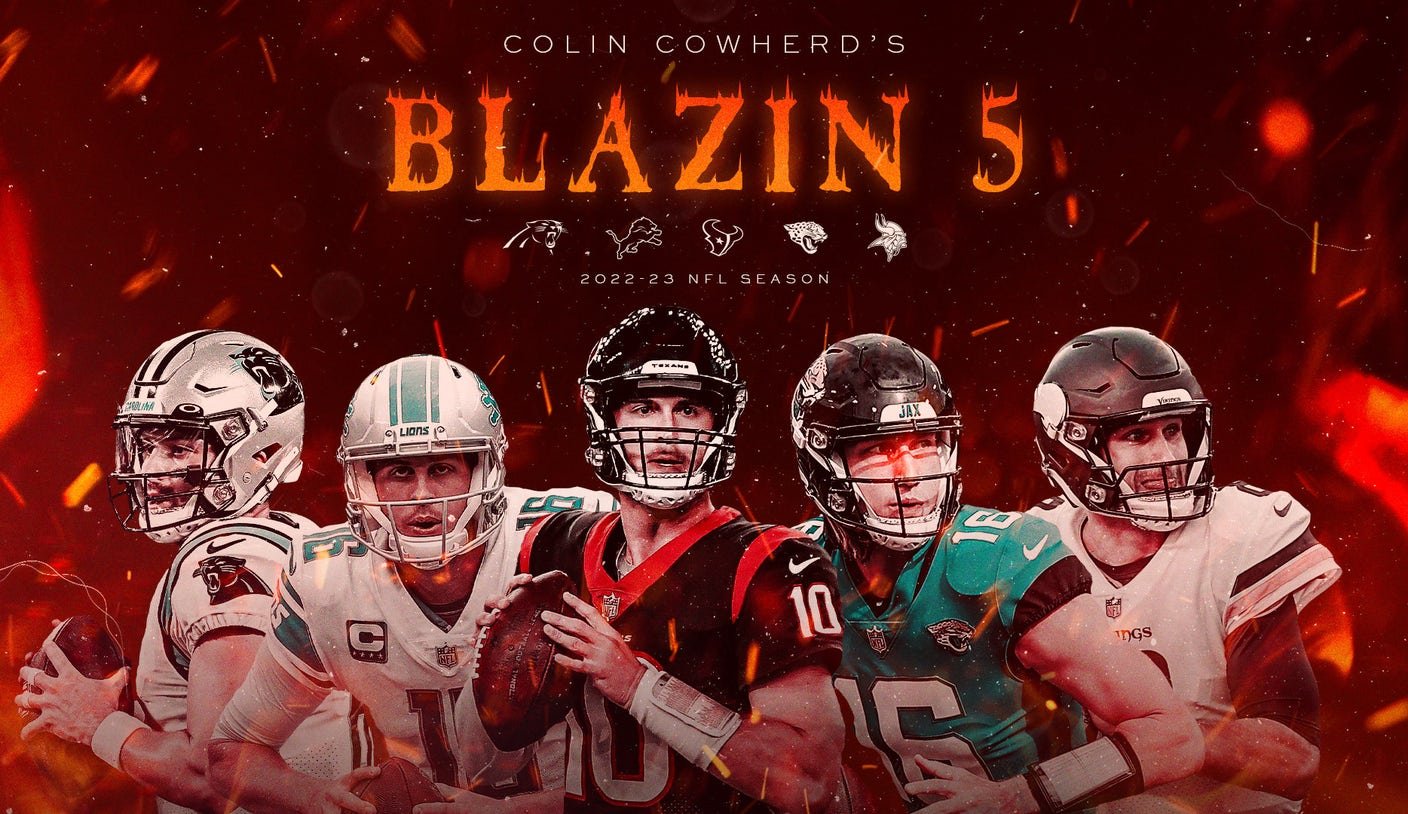 NFL Opening Weekend: Colin Cowherd's Blazin' 5