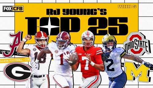 College football rankings: Ohio State leaps Georgia to nab No. 1 spot