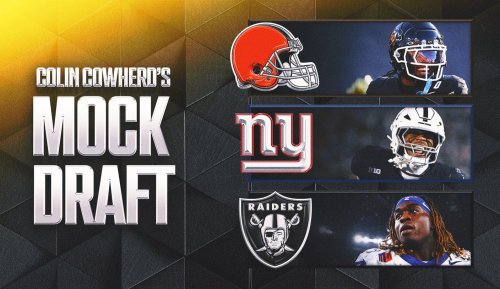 Rams trade up, 2 RBs picked in top 15 in Colin Cowherd's 2025 NFL mock draft