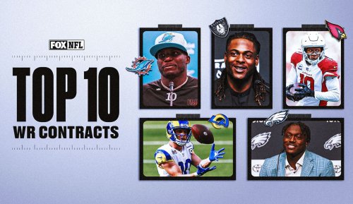 Who are the NFL's highest paid wide receivers? Here are the top 10