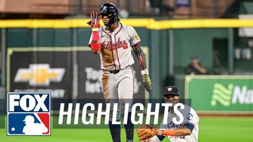 Atlanta Braves vs. Houston Astros Highlights | MLB on FOX