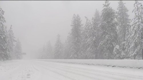 Blizzard conditions force highway closures in the Sierra Nevada | Flipboard