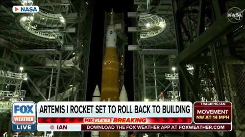 NASA To Begin Rolling Back Artemis 1 Rocket To Prepare For Hurricane 