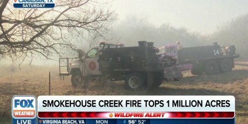 Wildfires continue to rage across Texas Panhandle
