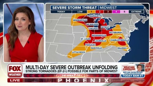 Chicago, Milwaukee among cities threatened by storms packing strong tornadoes, hurricane-force wind gusts